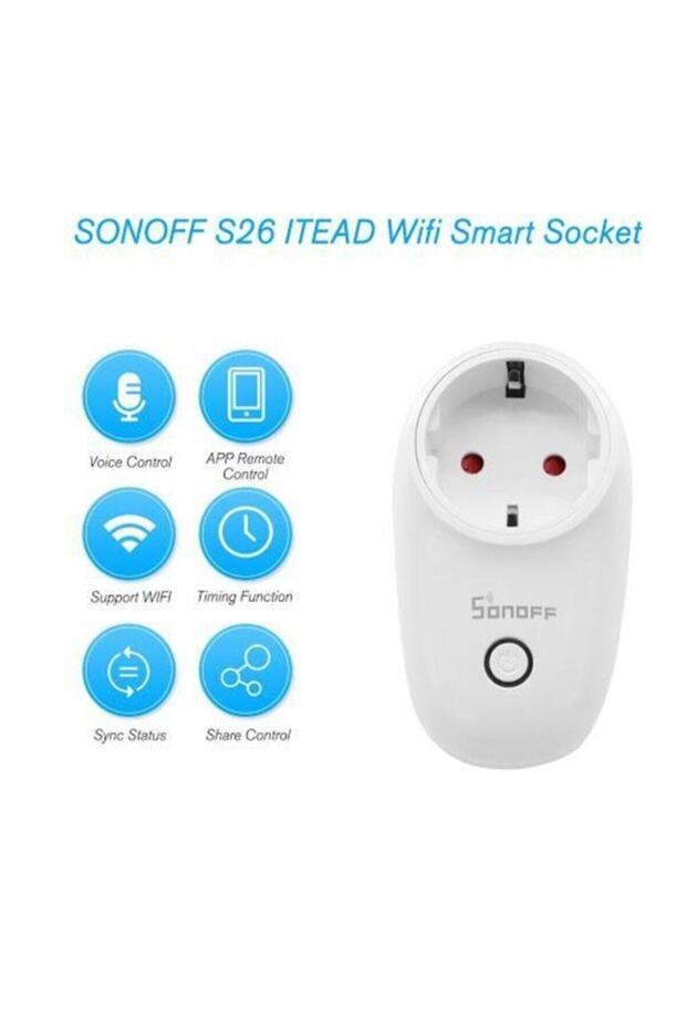 S26 Wireless Akıllı Priz, Ewelink Ile Alexa, Google Home Ve Google Nest Uyumlu - 7