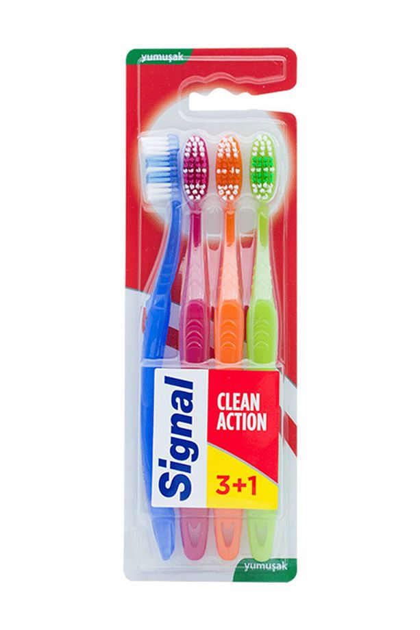 Diş Fırçası 3+1 Bedavayumuşak Clean Action - 2