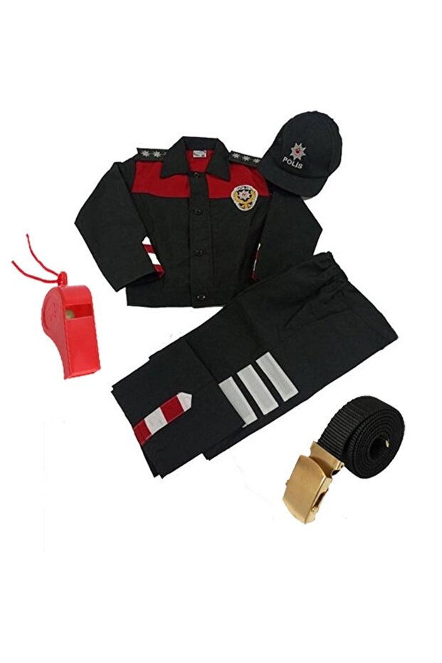 Police Boy Dolphin Top and Bottom Suit