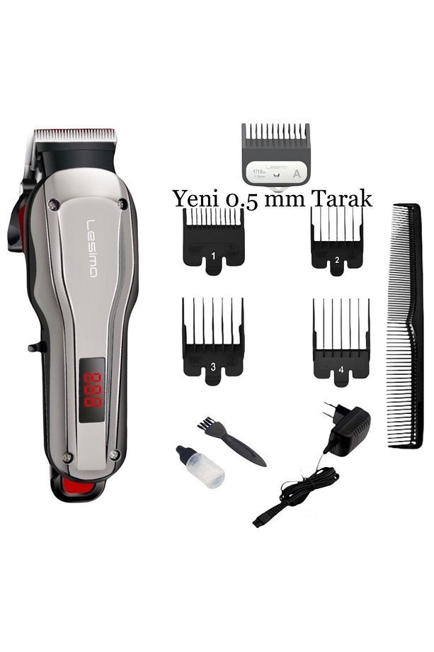 Ls-1000 Master Dijital Göstergeli Profesyonel Kuaför Tipi Saç Ve Sakal Kesim Makinasi - 2