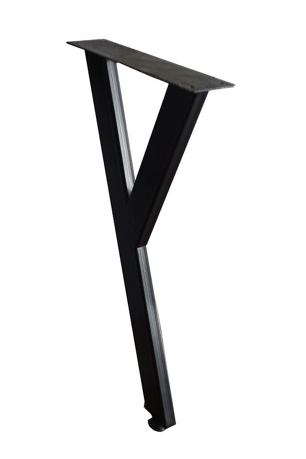 Metal Sehpa Ayağı Masif Ahşap Kütük Orta Sehpa Ayakları 4 Lü Y Model - 8