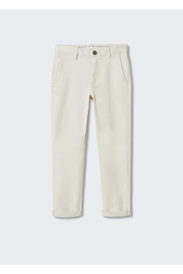Baumwoll-Chinohose - 3
