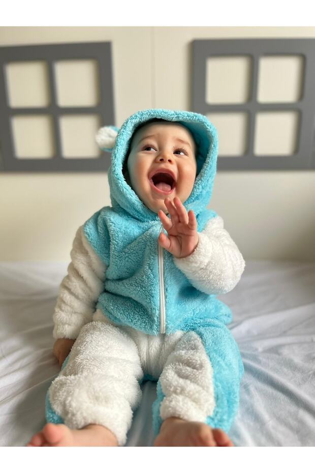 Welsoft Plush Unisex Zippered Winter Unicorn Baby Sleeping Bag