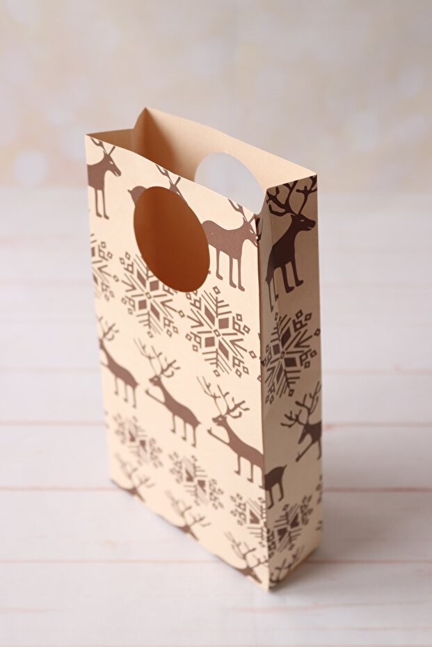 حقيبة صغيرة مستعملة بنمط الغزلان 3 قطع - 2