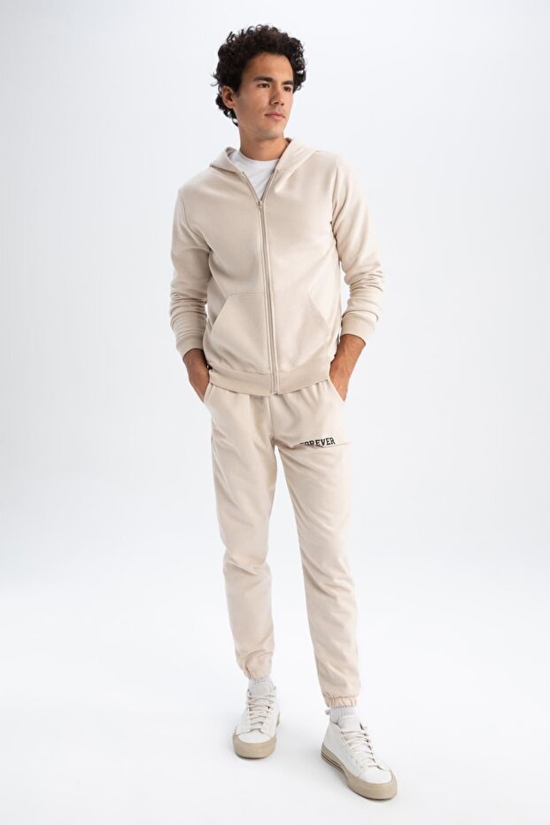 Regular Fit Baskılı Eşofman Altı - 1