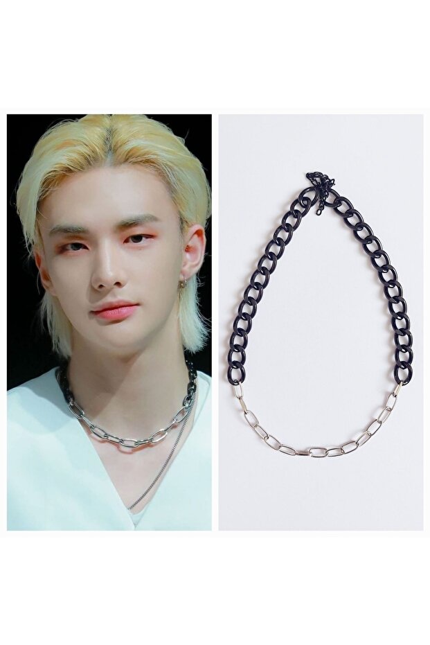 Kpop Straykids Hyunjin Necklace