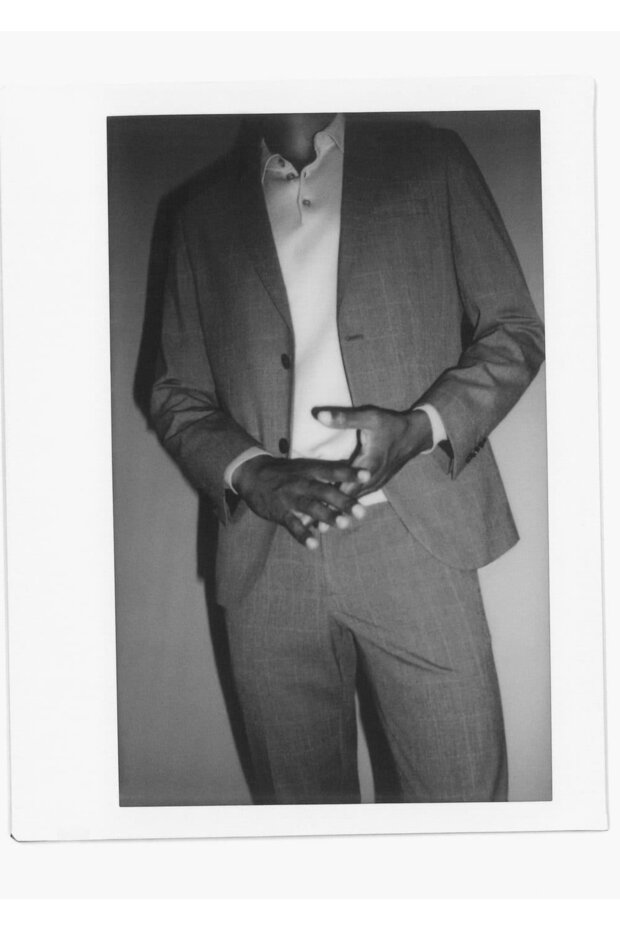 Süper Dar Kesimli Blazer Ceket - 6