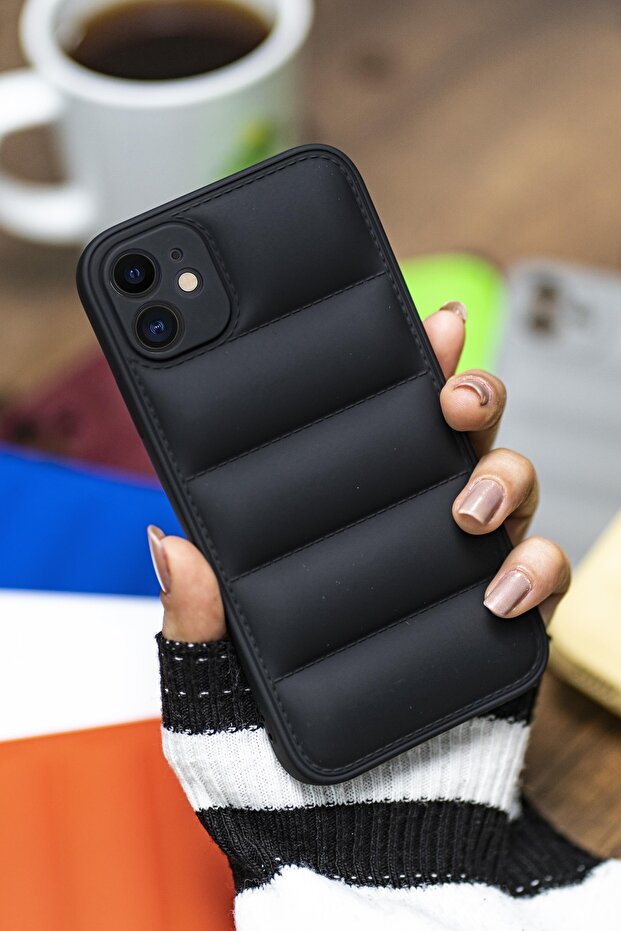 حافظة سيليكون قابلة للنفخ متوافقة مع الوسادة الهوائية المنتفخة المتوافقة مع هاتف Iphone 12 - 1