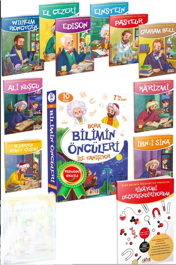 3. Teacher-Recommended Storybook Set That Encourages Students to Love Reading Bilimin Öncüleri