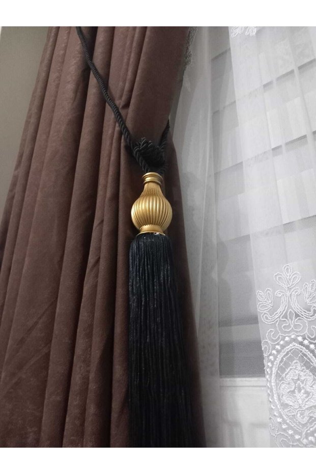 Background Curtain Fastening Apparatus for Cornice, Tactical Black Ceiling Bracket Ceiling Fastening