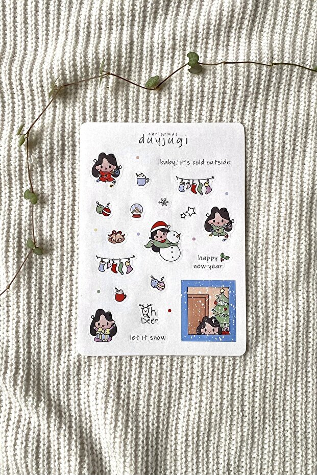 Christmas Sticker Sheet
