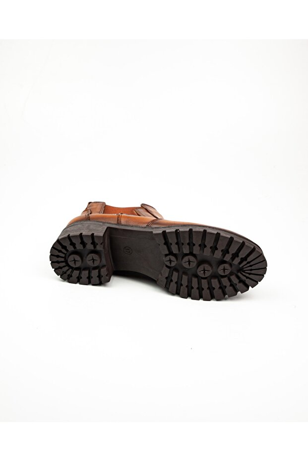 580 Taba Deri Kadın Bot - 5