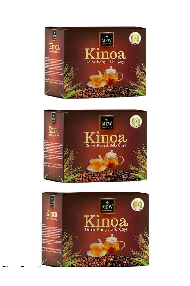 Mew Form Life Kinoa Detox 40 Lı Süzen Poşet (3 Paket) - 1
