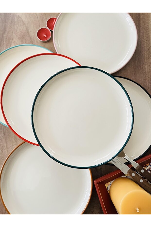 Art In Colours 6 Piece 20 Cm Cake Set
