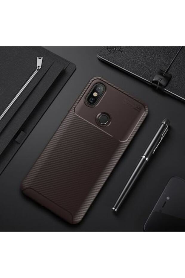 جراب Xiaomi Mi A2 Lite ذو ملمس فريد من نوعه يوفر قبضة عالية غير لامعة