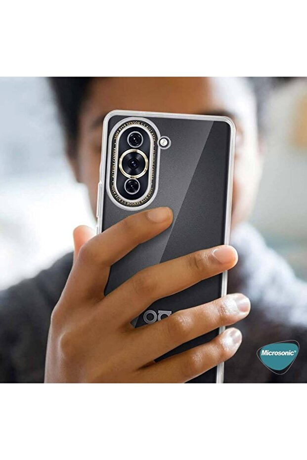 Huawei Nova 10 Kılıf Transparent Soft Şeffaf - 5