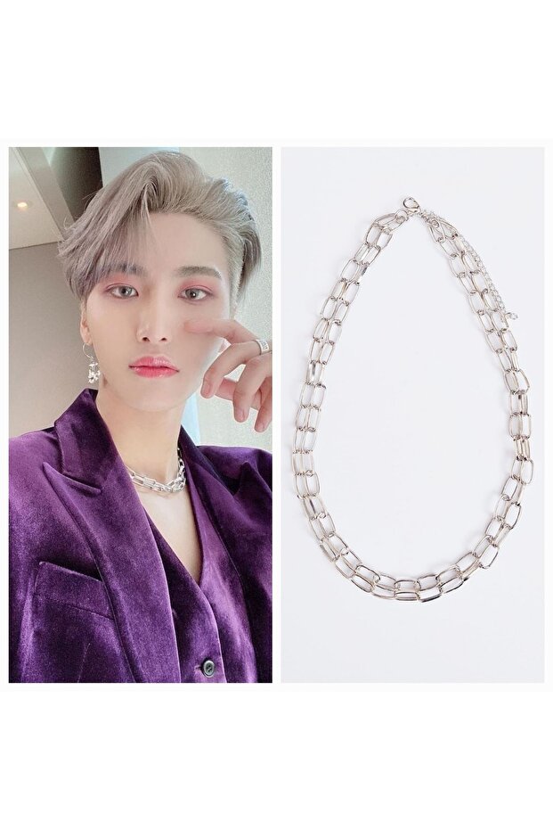 Kpop Ateez Seonghwa Necklace