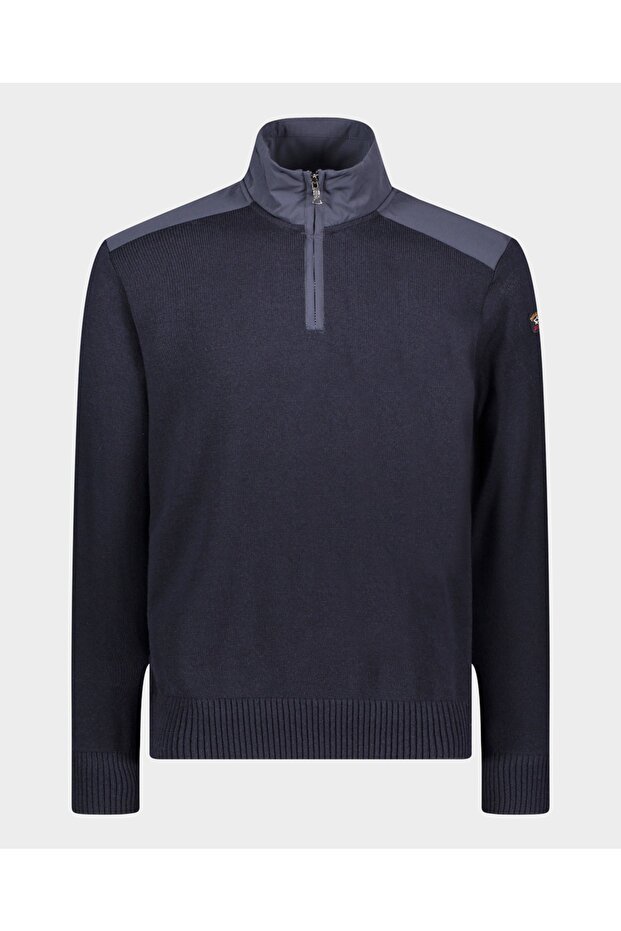 Men's Zıpped Pullover C.w. Wool - 5