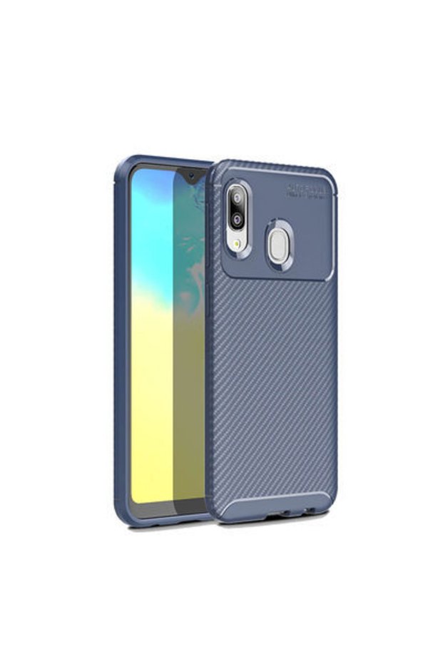 حافظة هاتف Galaxy A20e ذات ملمس فريد من نوعه، غطاء Elite غير لامع يوفر قبضة عالية