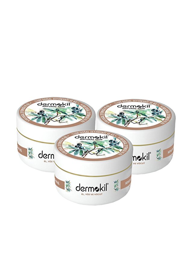Olive Oil Face, Body and Natural Hand Cream 300 ml x 3 Pieces