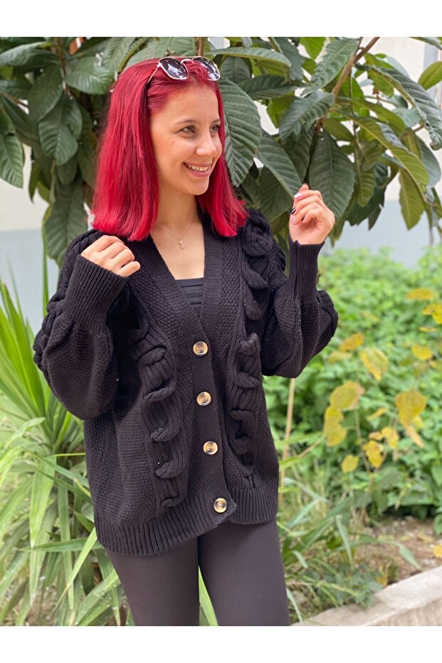 Kısa Triko Hırka - 1