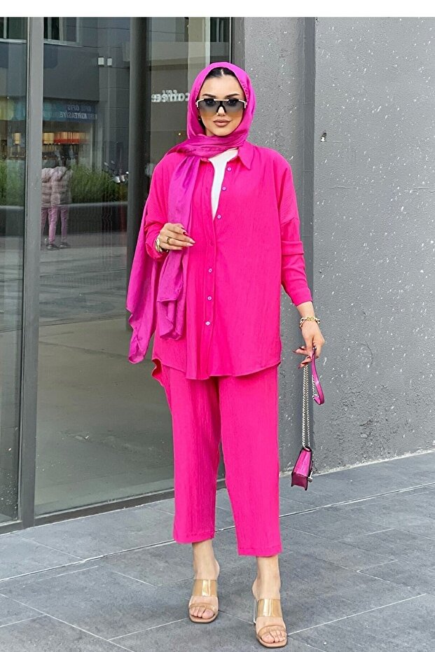 Hijab Suit with Pants - 1