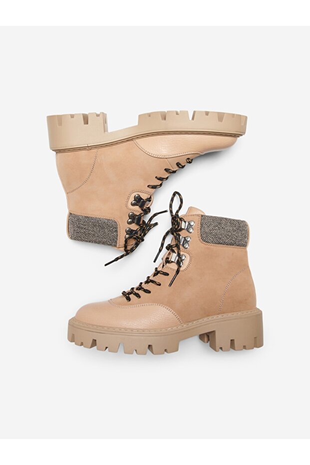 Betty-2 Pu Lace Boot - 1