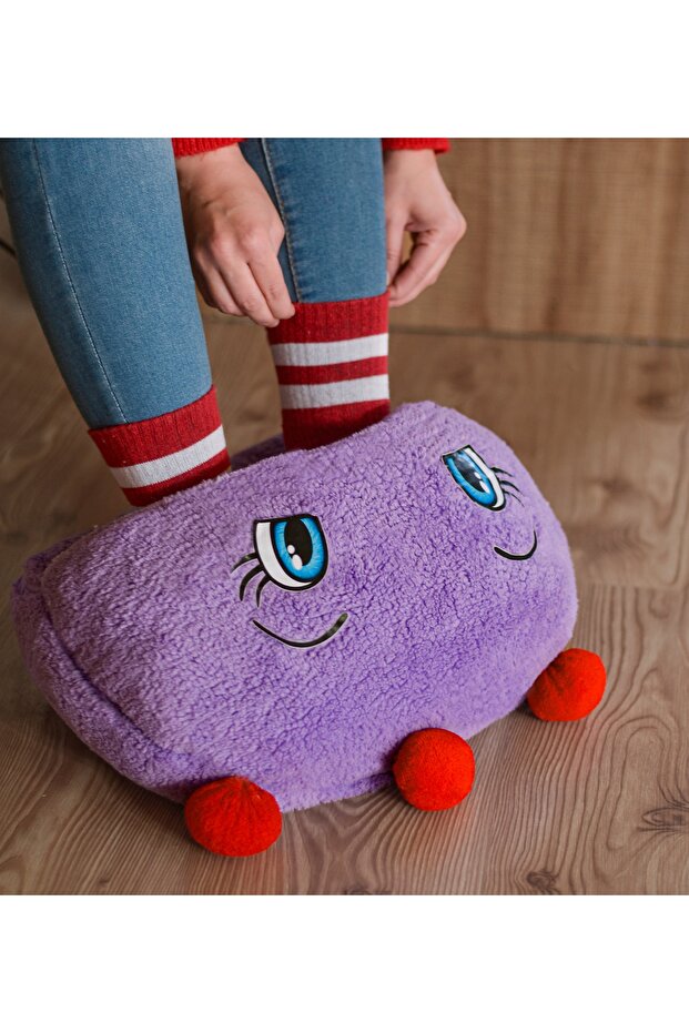 Plush Foot Warmer, slippers, slippers