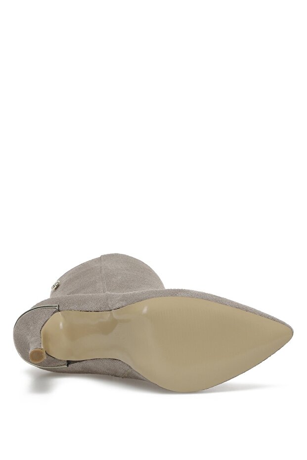 Sementa 2pr Bej Kadın Topuklu Bot - 7