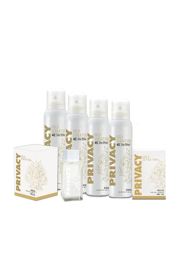 Gold Woman Edt 2 X 100 Ml + Deodorant 4 X 150ml - 1