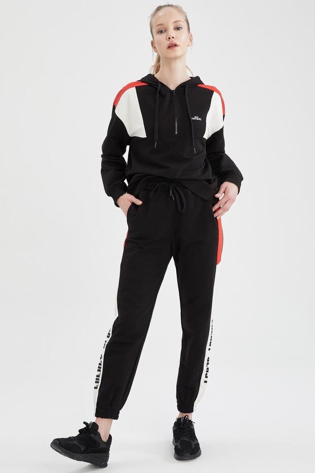Fit Relax Fit Kapüşonlu Sweatshirt - 2