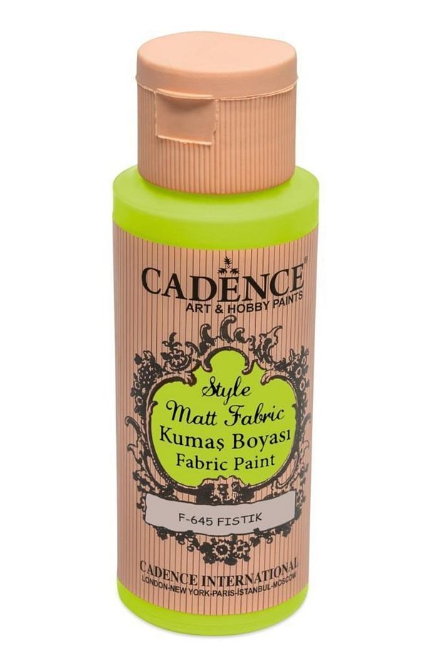 Sytle Matt Kumaş Boyası 59ml F-645 Fıstık Yeşili - 1