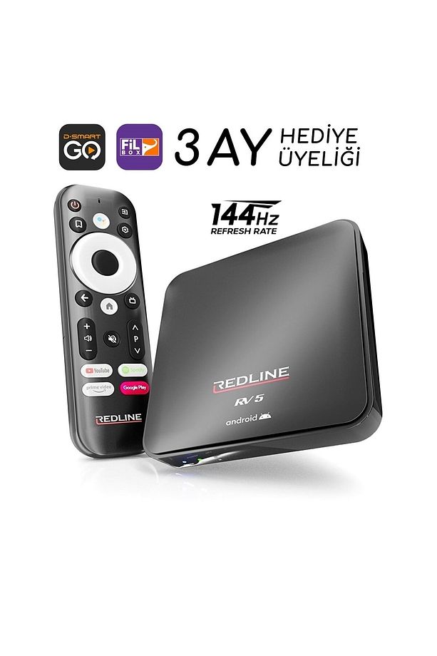 Rv5 Lisanslı Android 11 Tv Box+3 Ay D Smart Go+cineflix Hediye RV5-511 - 1