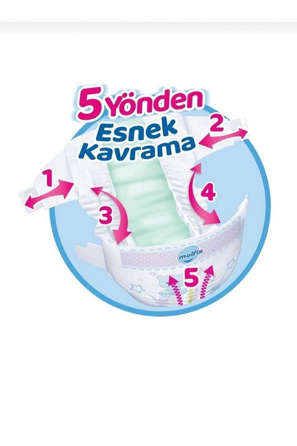 3d Yenidoğan 1 Numara (2-5 KG) 40adet - 5