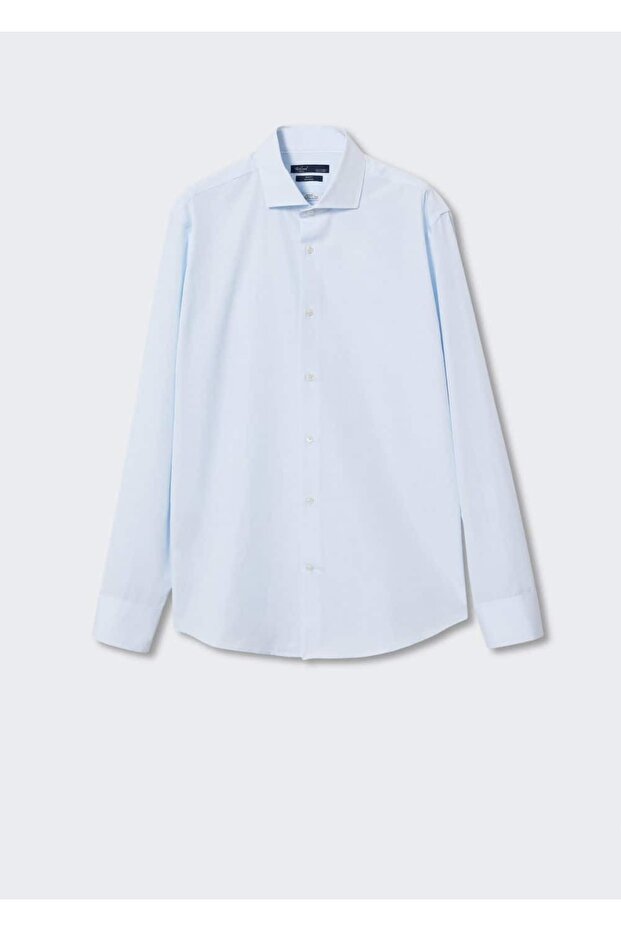 Slim Fit Baumwollhemd - 3