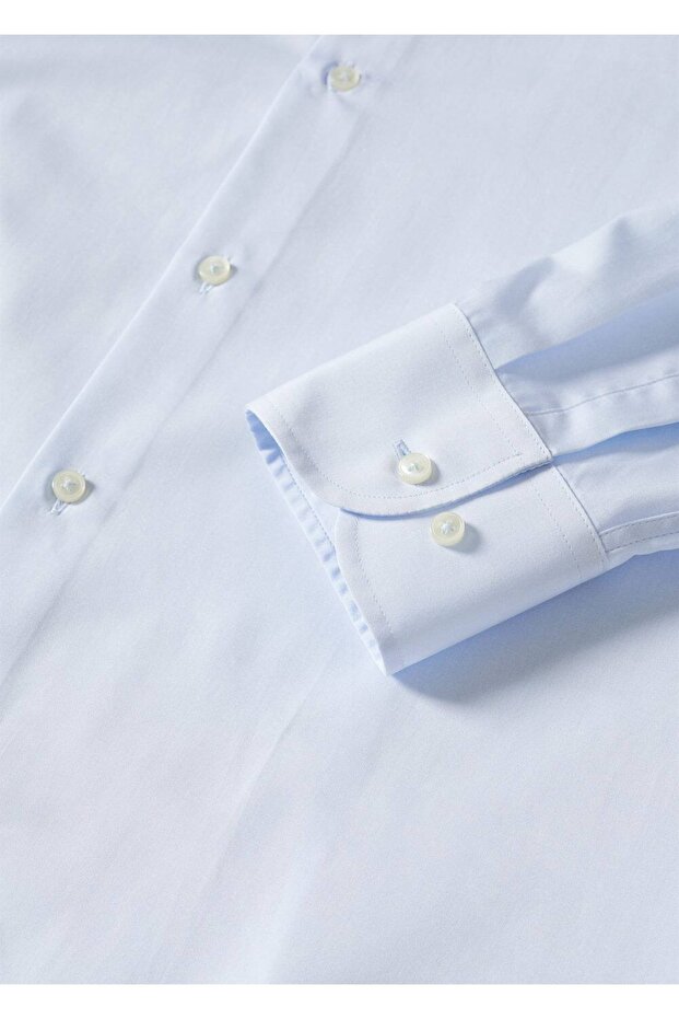 Slim Fit Baumwollhemd - 6