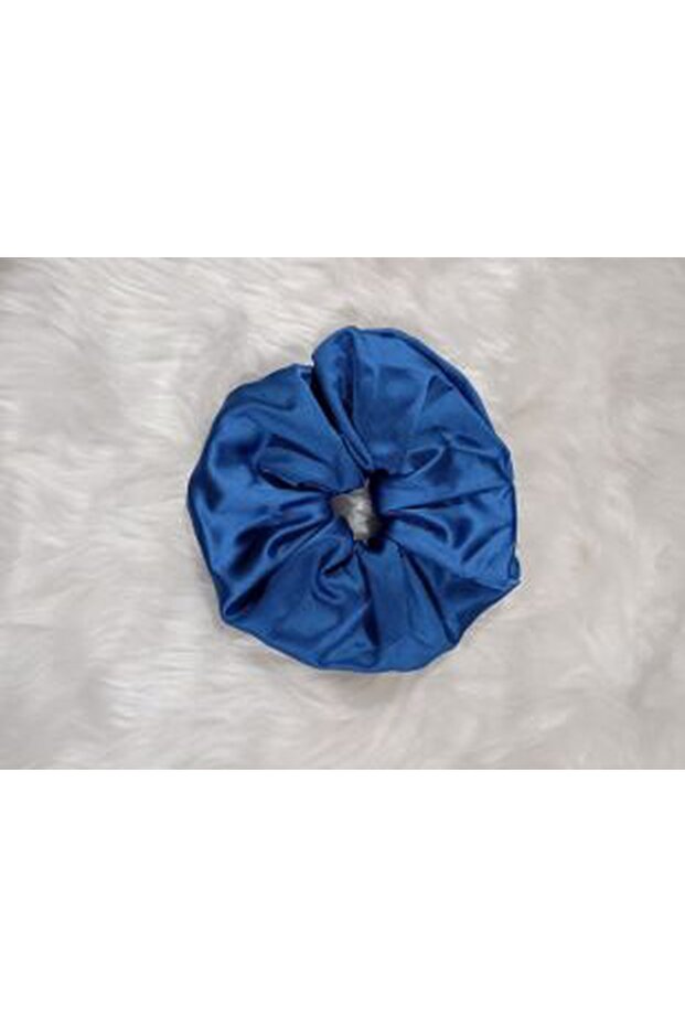 Large Size Satin Elastic Bagel Buckle - Scrunchie Buckle