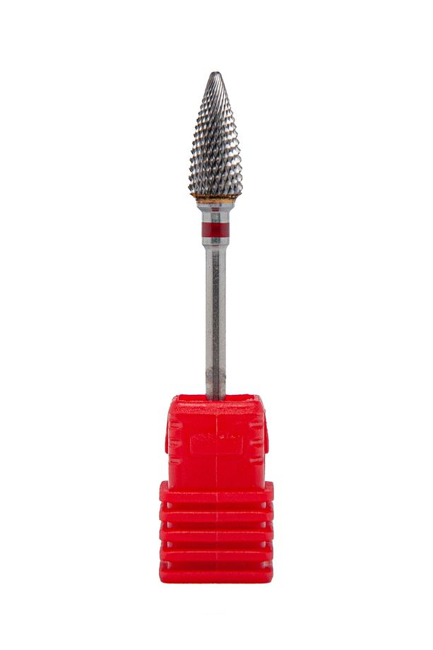 Freze Ucu , T&Y , F 3/32"  Pointed Tree ST , Elmas kirmizi - 1