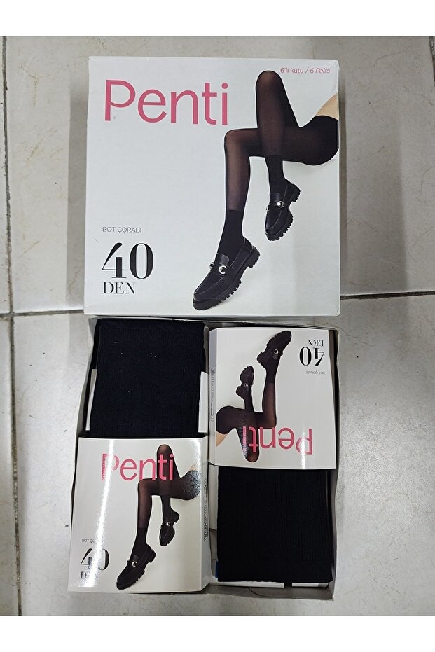 Bot Çorabı Opak Bot Çorap - 2