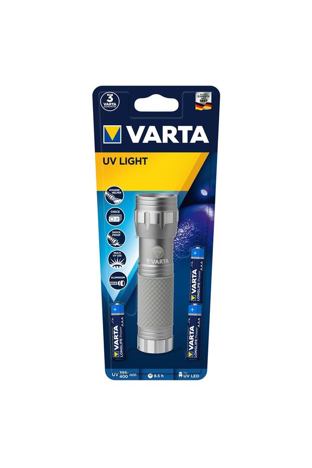 Uv Led Cep Feneri 3 Pil 15638 - 3