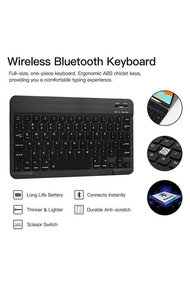 Bluetooth Özellikli Tablet Klavye (ingilizce Q Klavye ) - 2