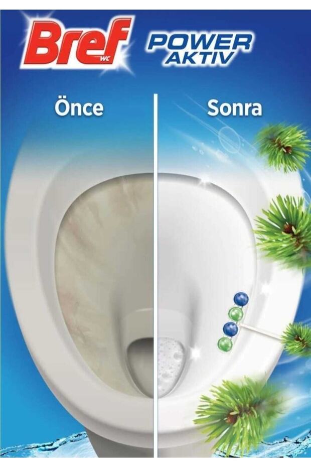 Wc Power Aktiv Duopack Katı Tuvalet Bloğu Çam, 5 X 2'li Paket - 3