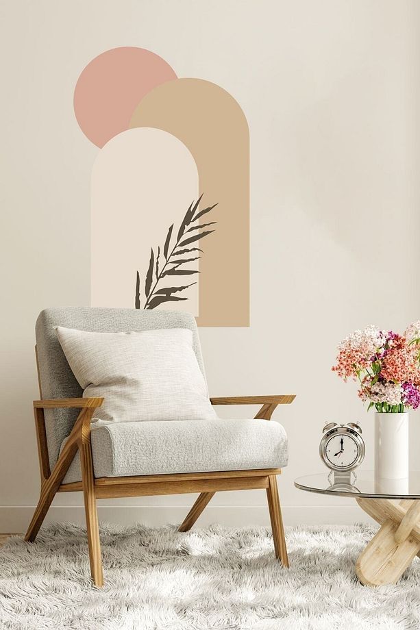 Sun Boho Duvar Sticker - 2