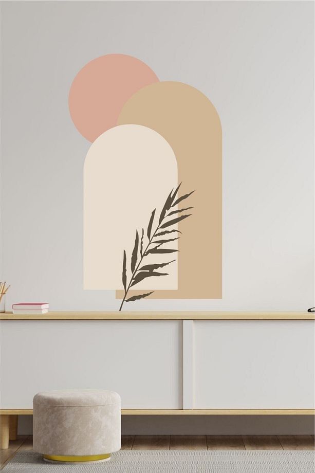 Sun Boho Duvar Sticker - 3