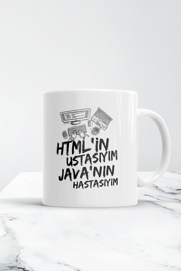 Yazılımcı Seven Bugına Katlanır Yazılımcı Kupa Bardak - 1