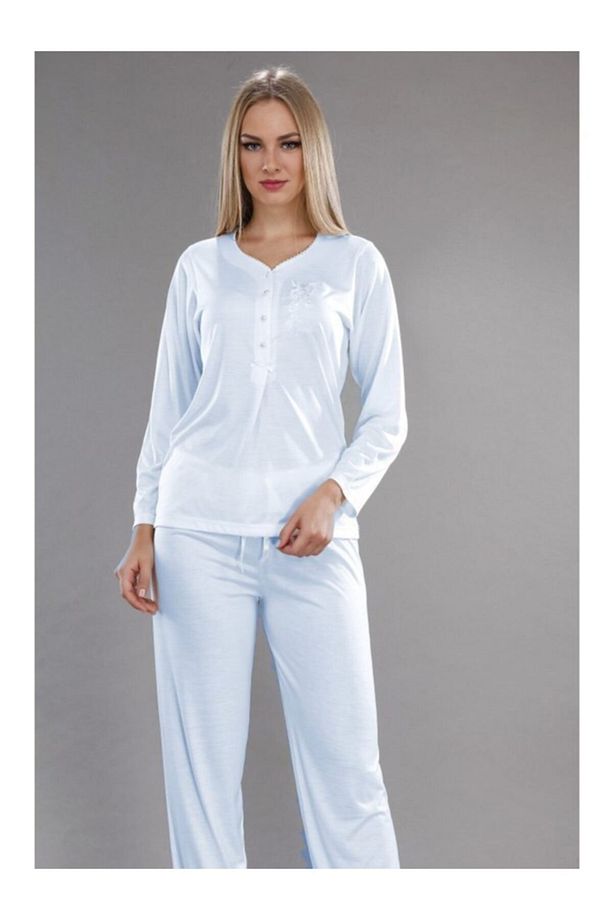 Ekru Pijama Takımı - 1