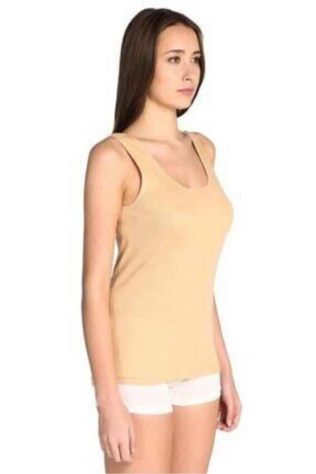 Women's 100% Cotton Tank Top 6 Pack