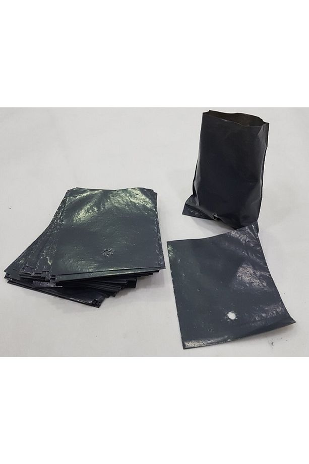 Fide Poşeti 300 Adet 9x11 Cm Fide Torbası Fidan Poşeti Fidan Torbası Fide Fidan Yetiştirme Poşet - 1