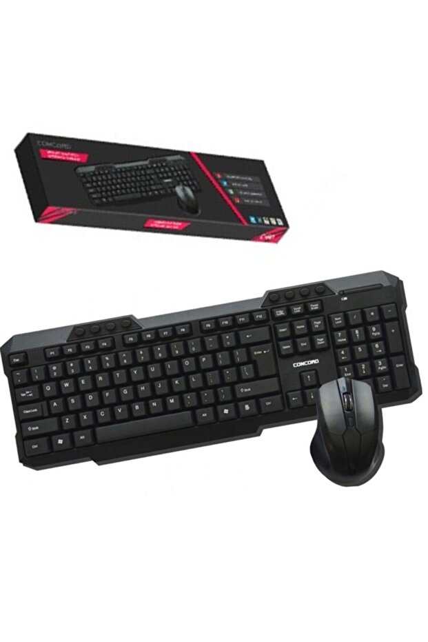 C-60 Wireless Kablosuz Klavye & Mouse Set - 2