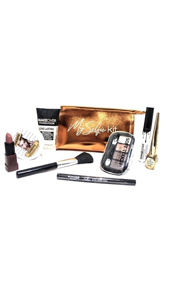 Makeup Set with Bag Gift Mirror Comb Set - 3